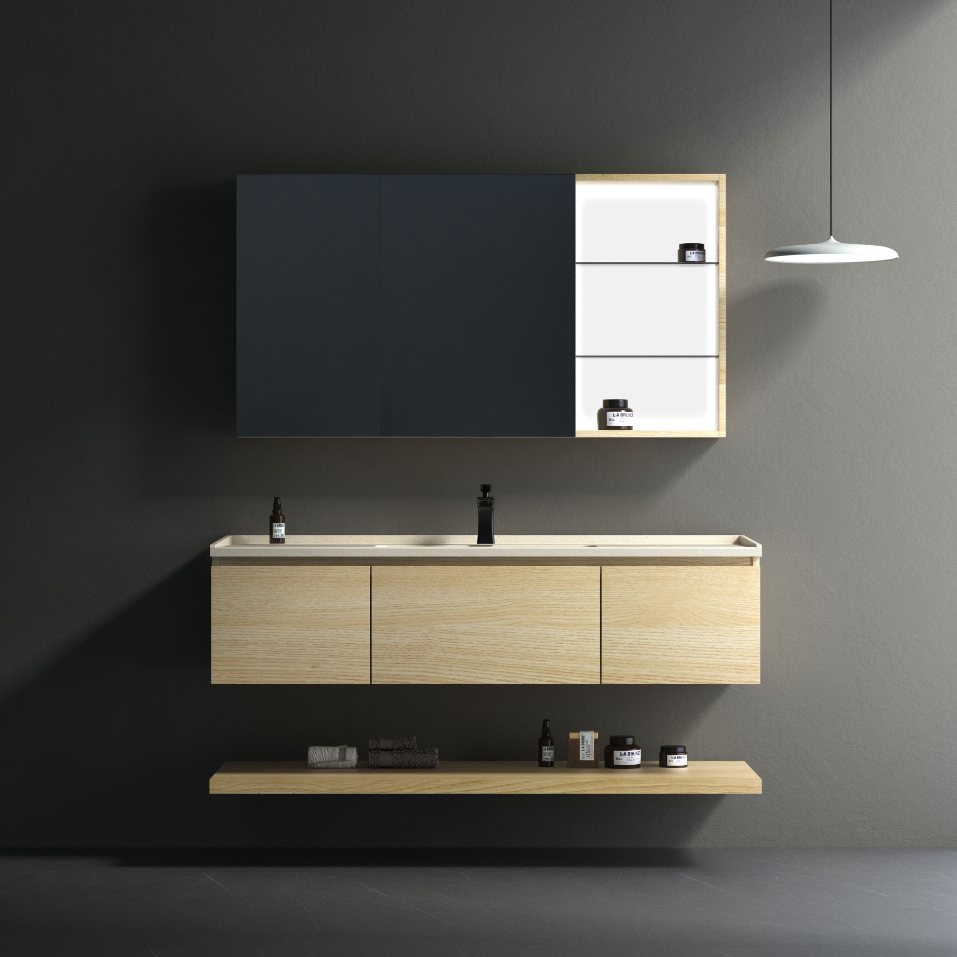 洗面化粧台 & バスルーム家具メーカー |化粧台セット - TONA.com